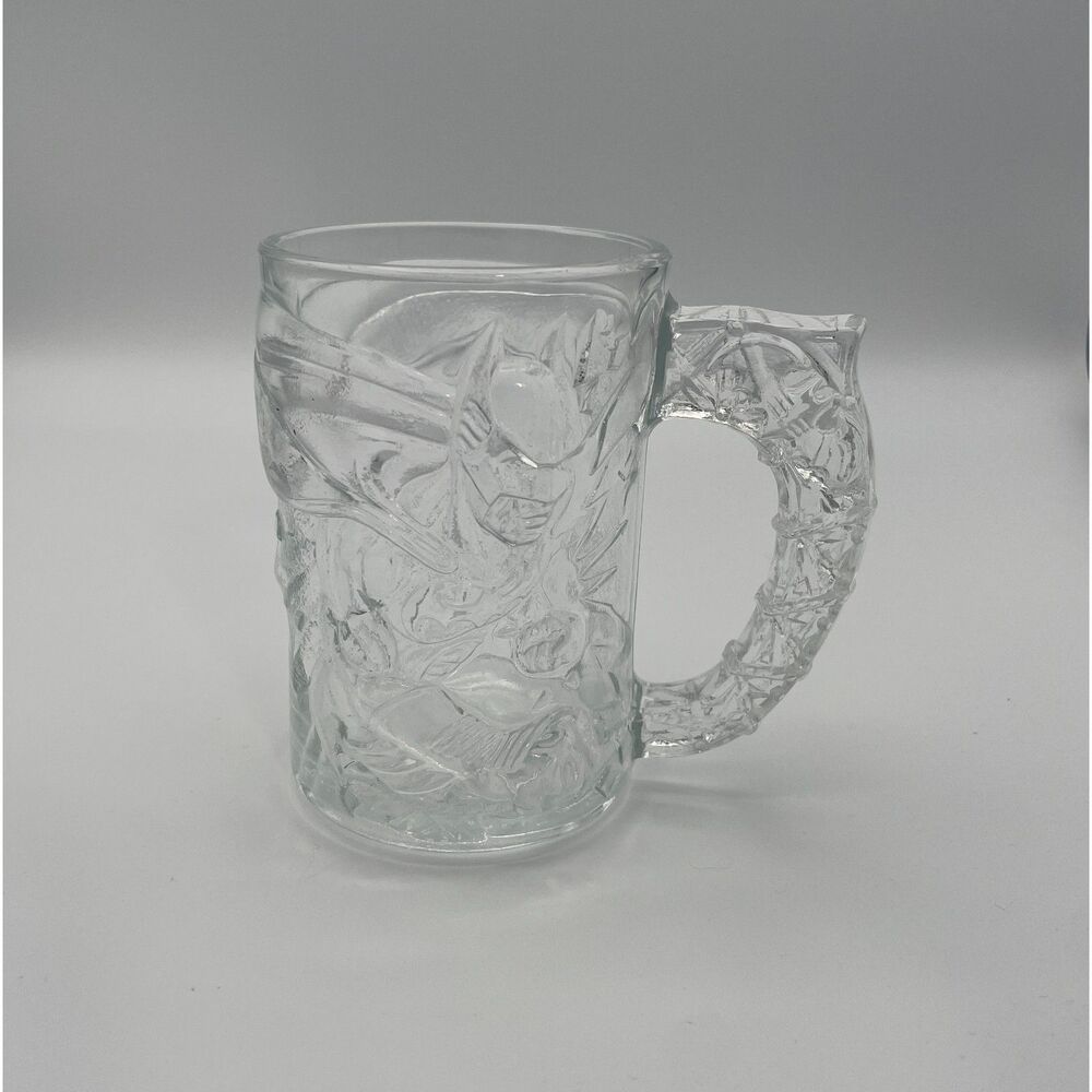 Vintage 1995 McDonalds BATMAN FOREVER Glass Mug DC Comics